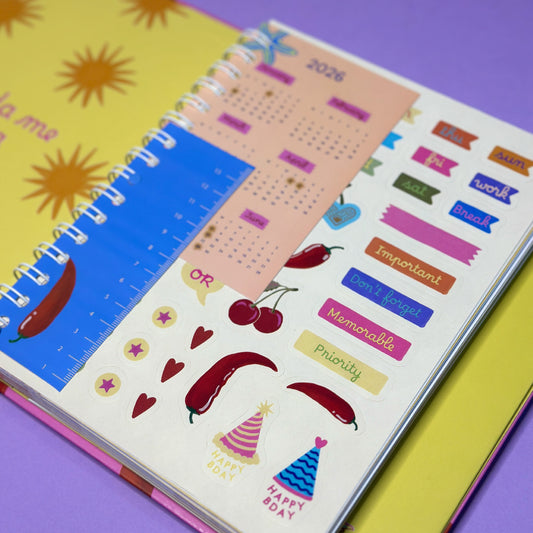 Agenda Sos Original 2026 - Chili 🌶️