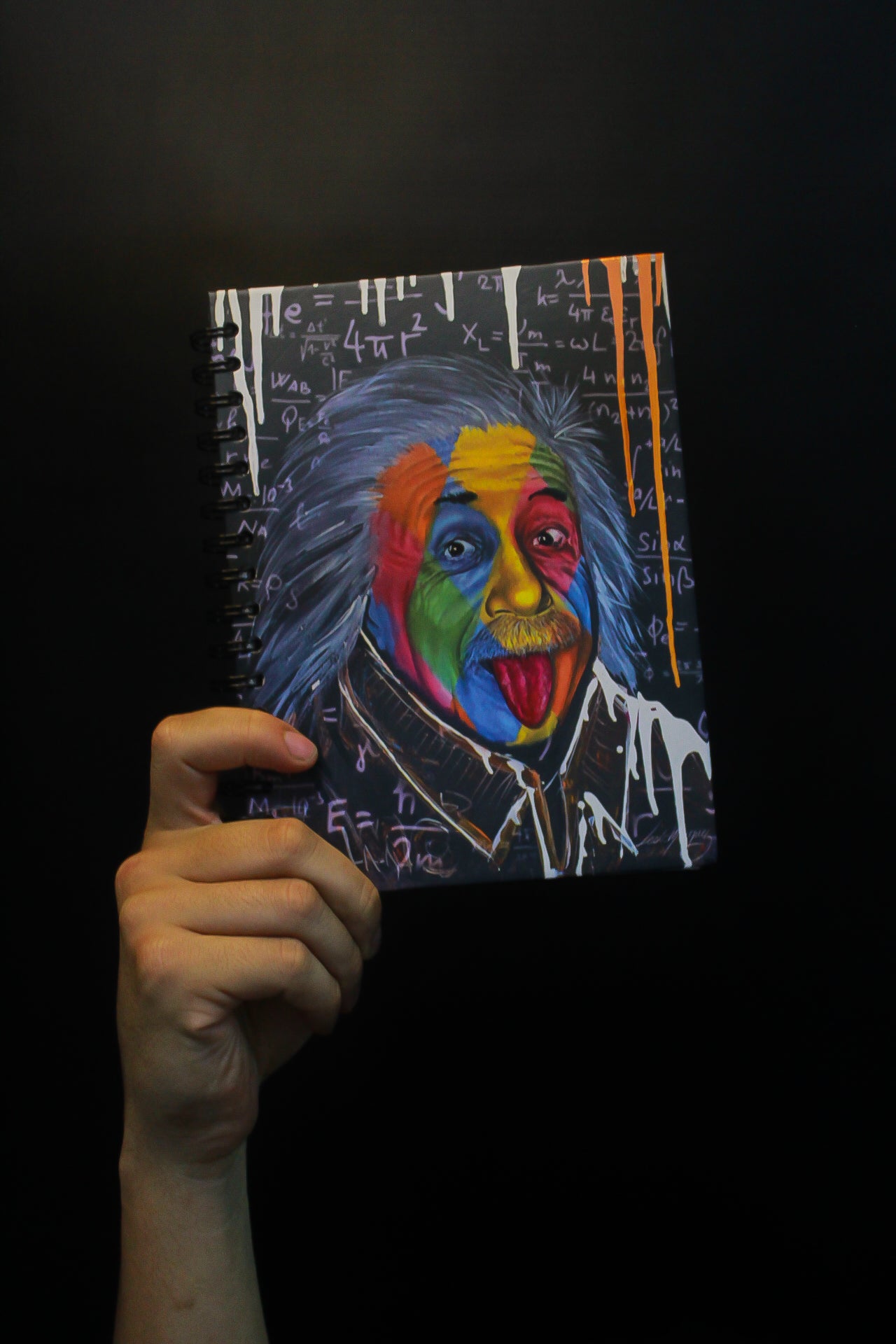 Cuaderno Albert Einstein Funny (Tamaño Estándar)