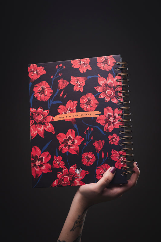 Cuaderno TRUST IN YOUR PROCESS By Sara con ache (Tamaño Grande)