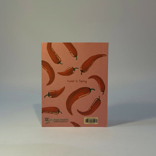 Libreta de bolsillo Chiles Sweet & Spicy