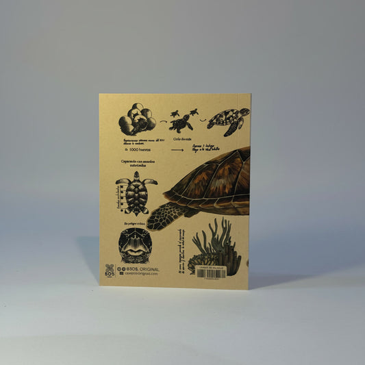 Libreta de bolsillo Tortuga Carey