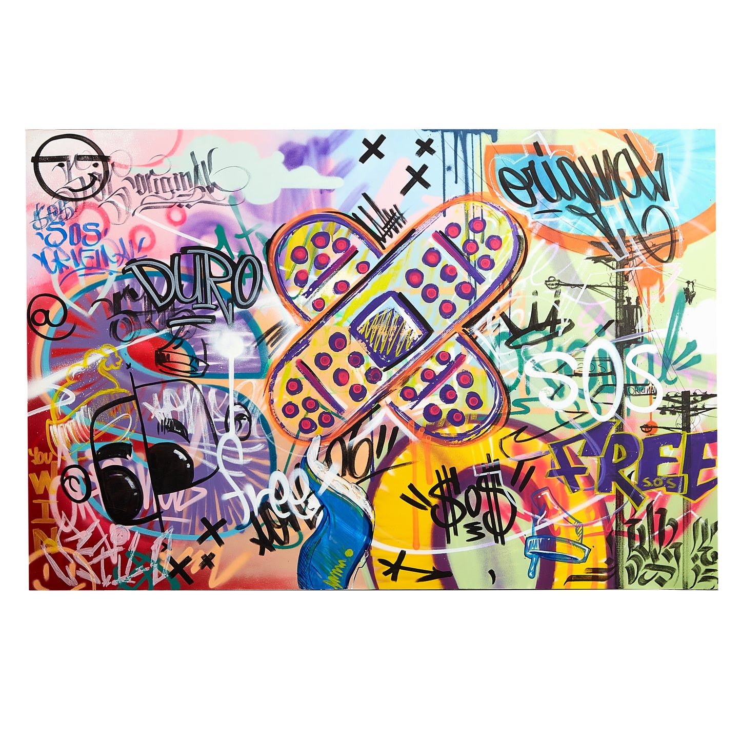 Street art sos original