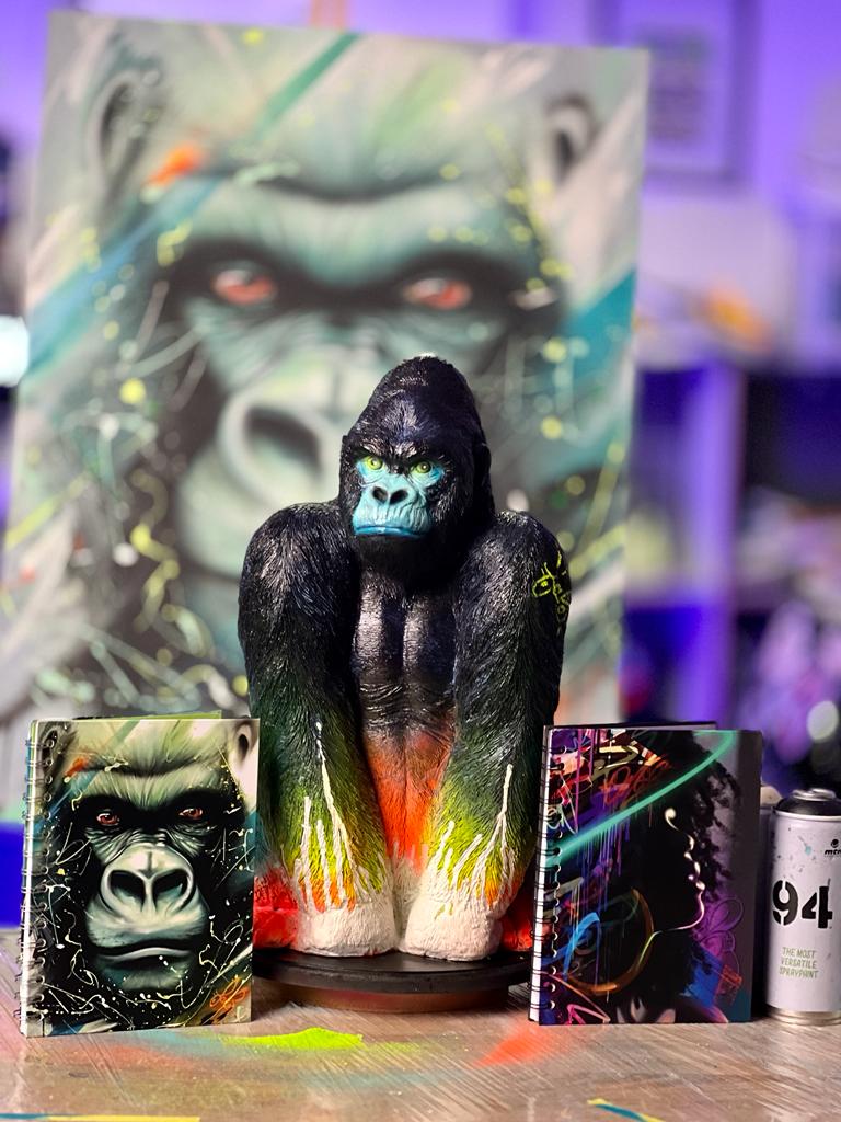 Cuaderno Gorilla by Fateone