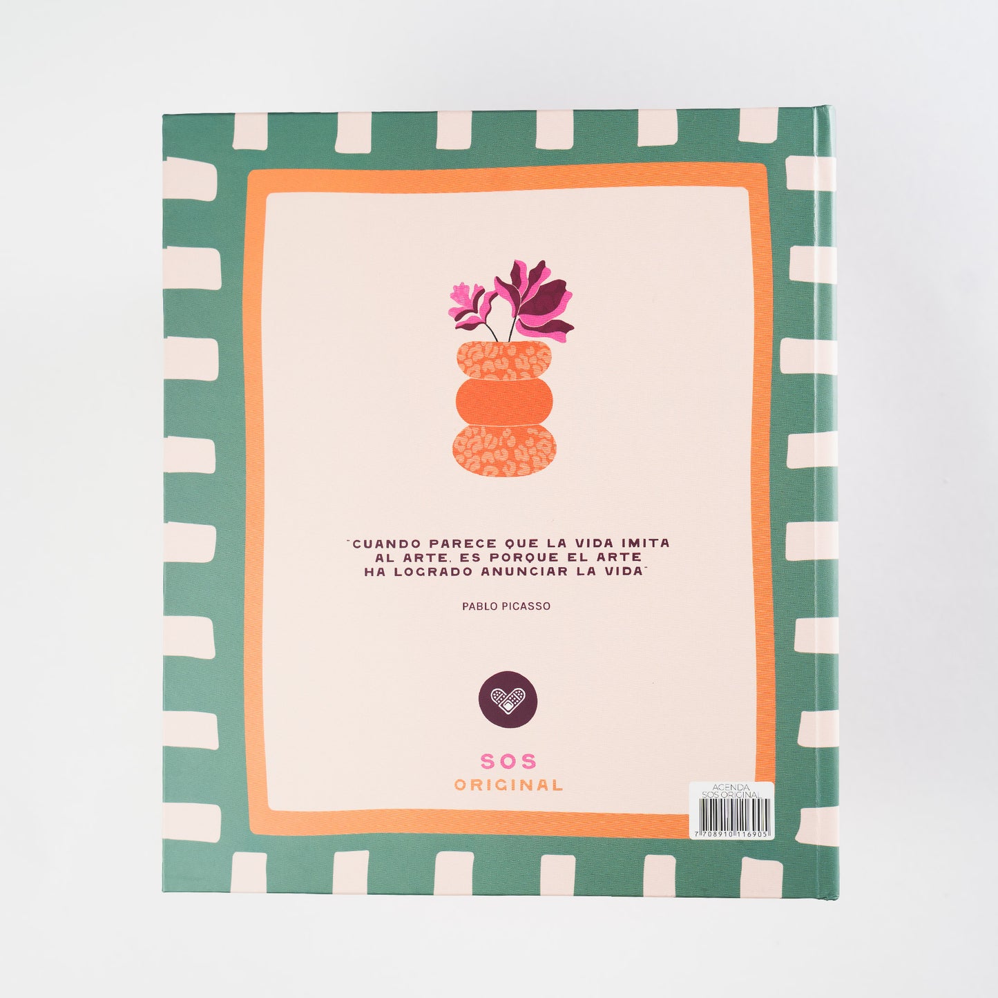 Agenda Sos Original Sin Fechar - Flourish