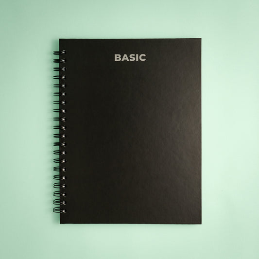 Cuaderno Basic black