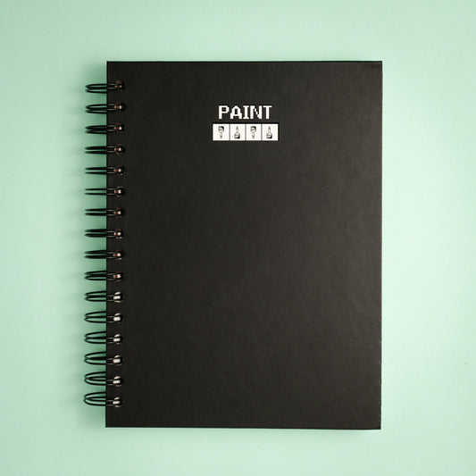 Cuaderno Paint Black