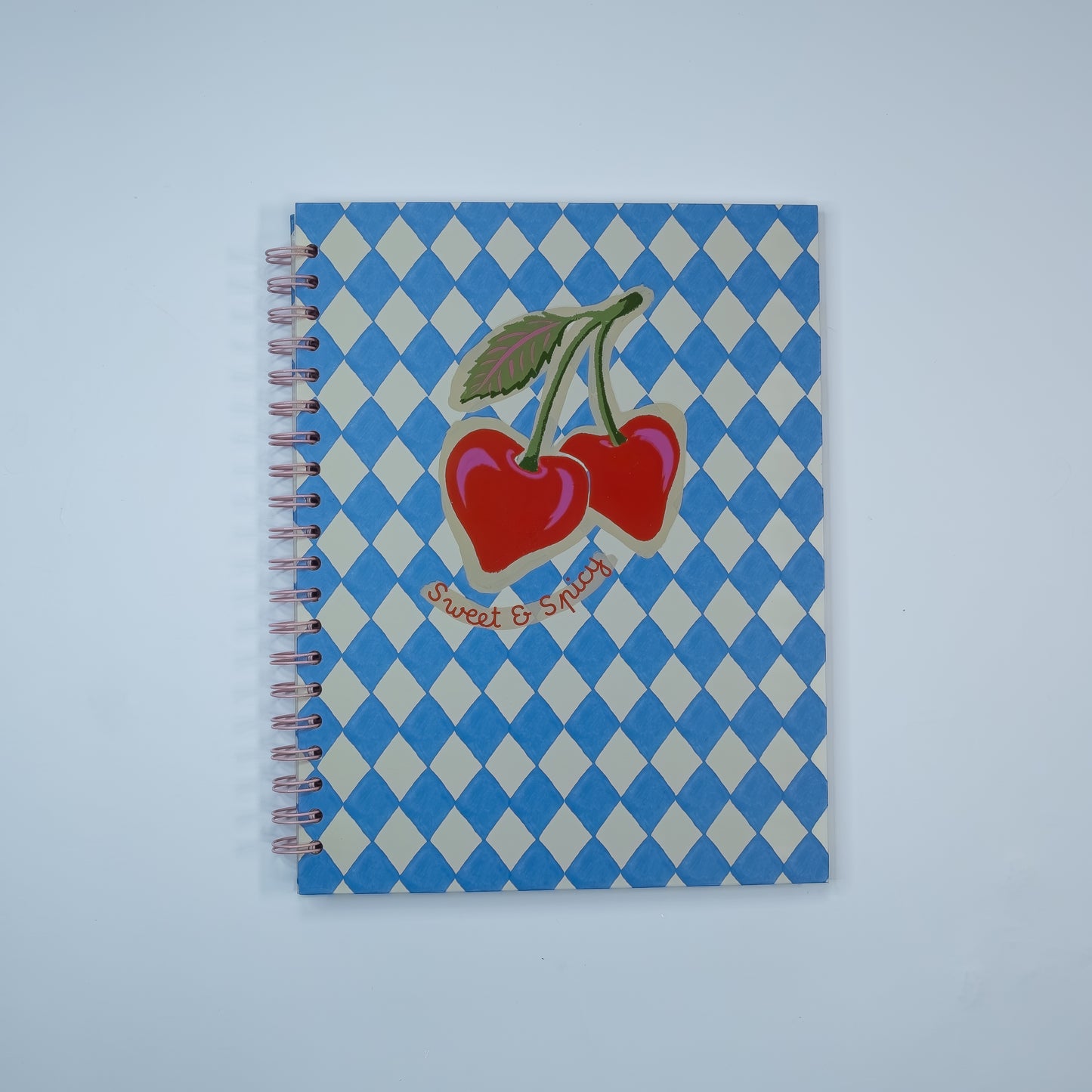 Cuaderno Sweet & Spicy azul (Tamaño carta)