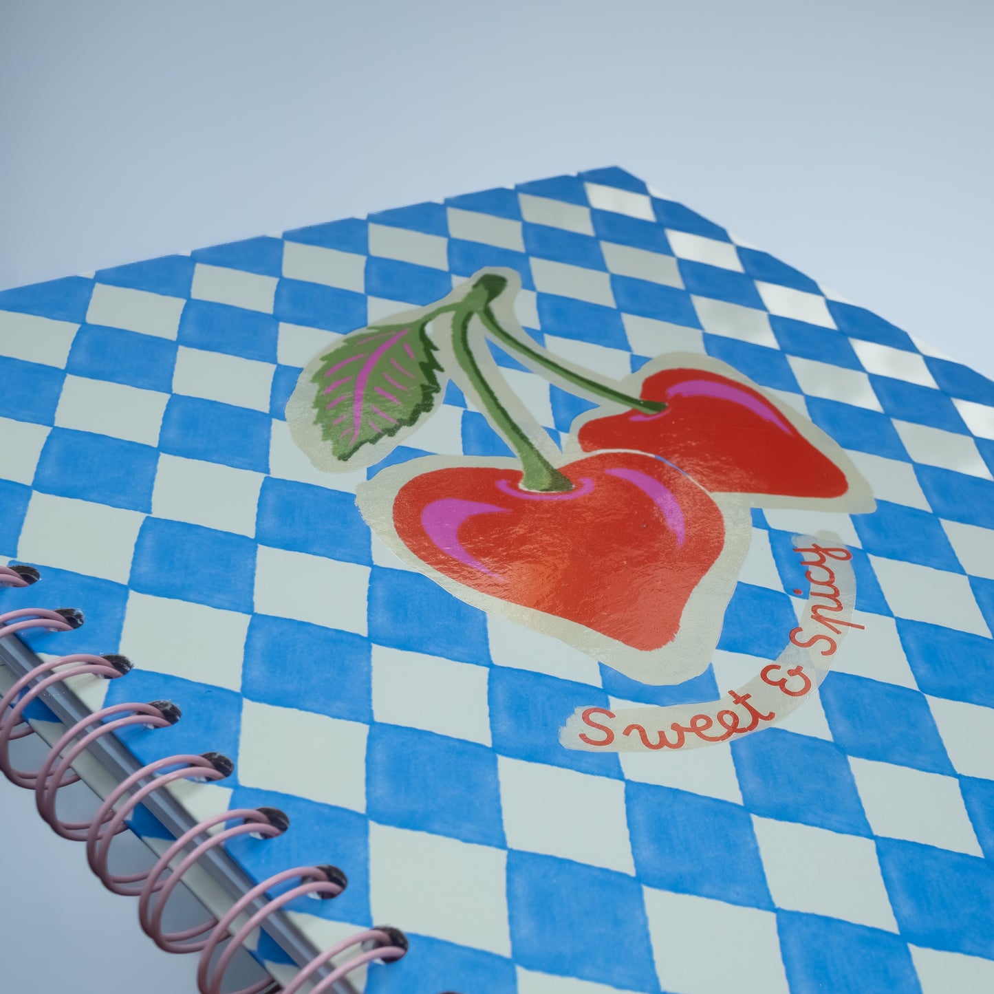 Cuaderno Sweet & Spicy azul (Tamaño carta)