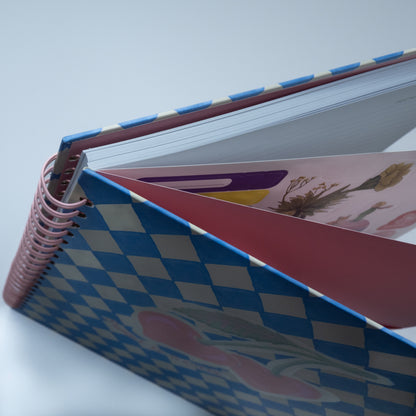 Cuaderno Sweet & Spicy azul (Tamaño carta)