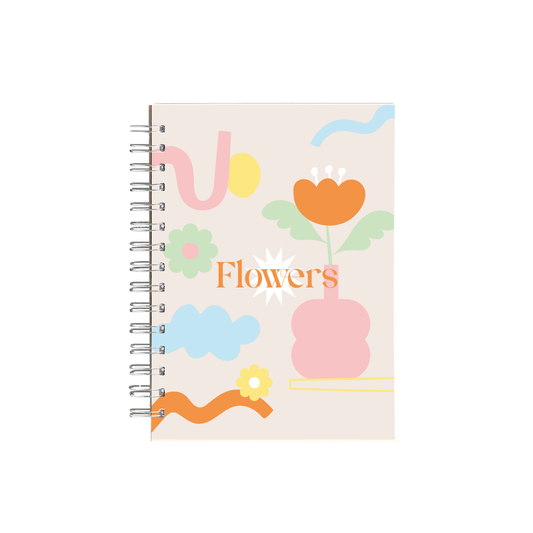 Cuaderno Flowers