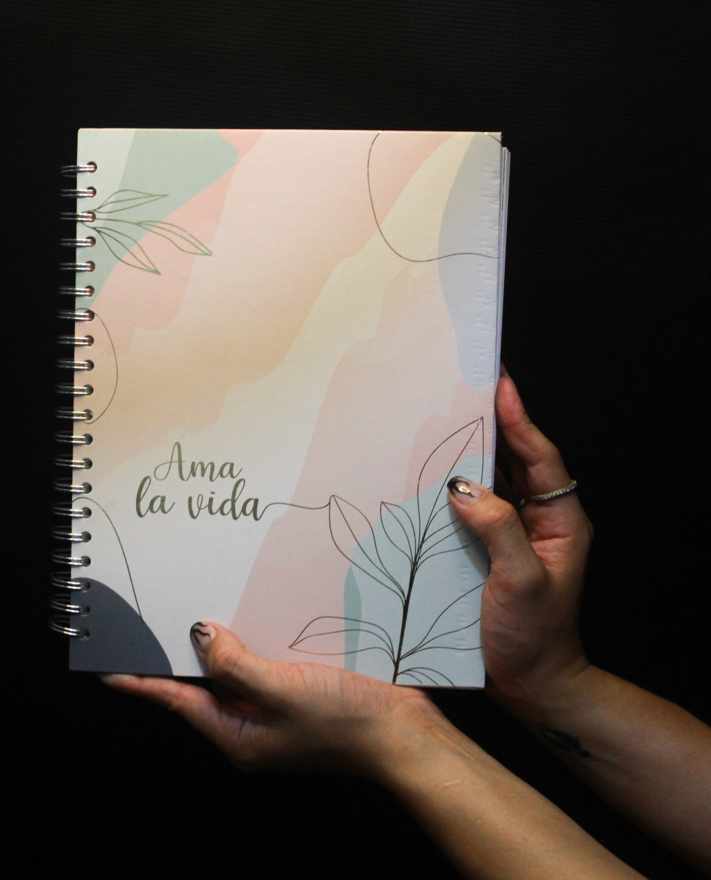 Cuaderno Ama la Vida (Tamaño Grande)