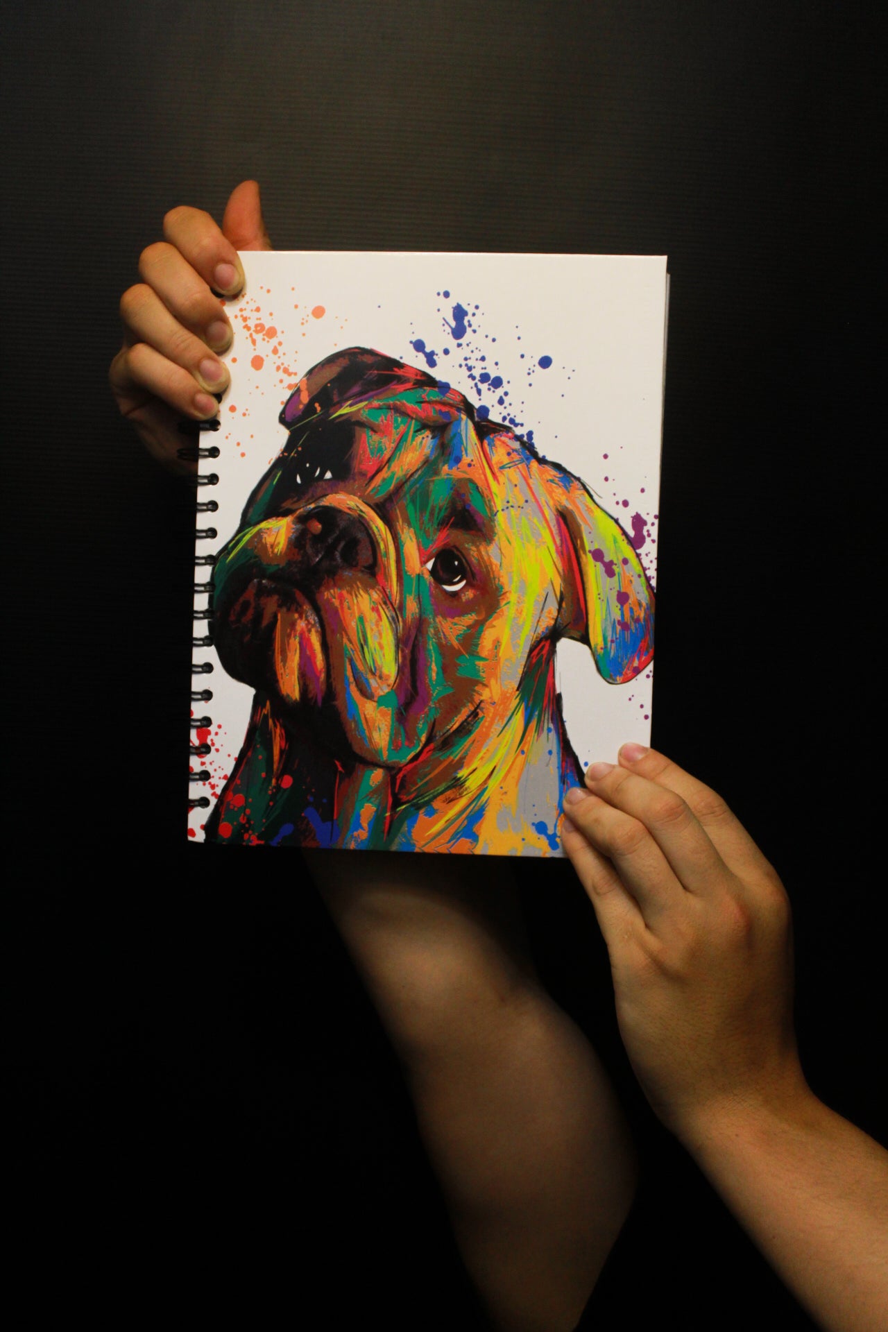 Cuaderno Bulldog Ingles (Tamaño Grande)