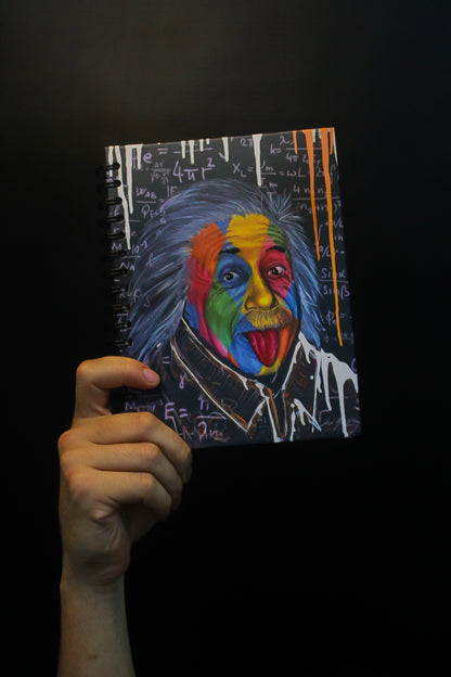 Cuaderno Albert Einstein Funny (Tamaño Estándar)