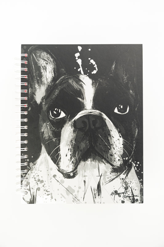 Cuaderno Bulldog Frances (Tamaño Grande)