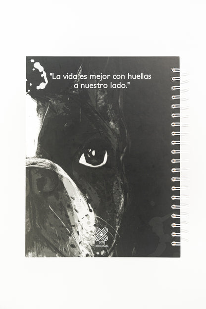 Cuaderno Bulldog Frances (Tamaño Grande)