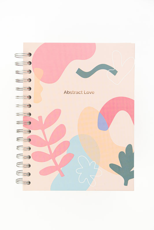 Cuaderno Abstract Love (Tamaño Estándar)