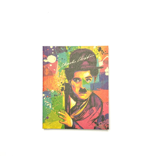 Libreta de bolsillo Charles Chaplin color