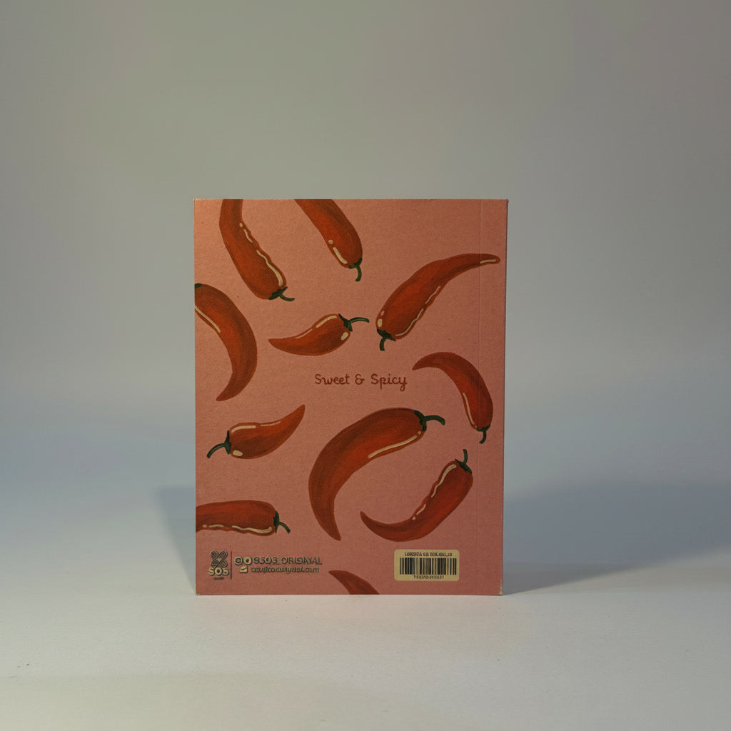 Libreta de bolsillo Chiles Sweet & Spicy