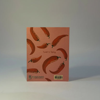 Libreta de bolsillo Chiles Sweet & Spicy