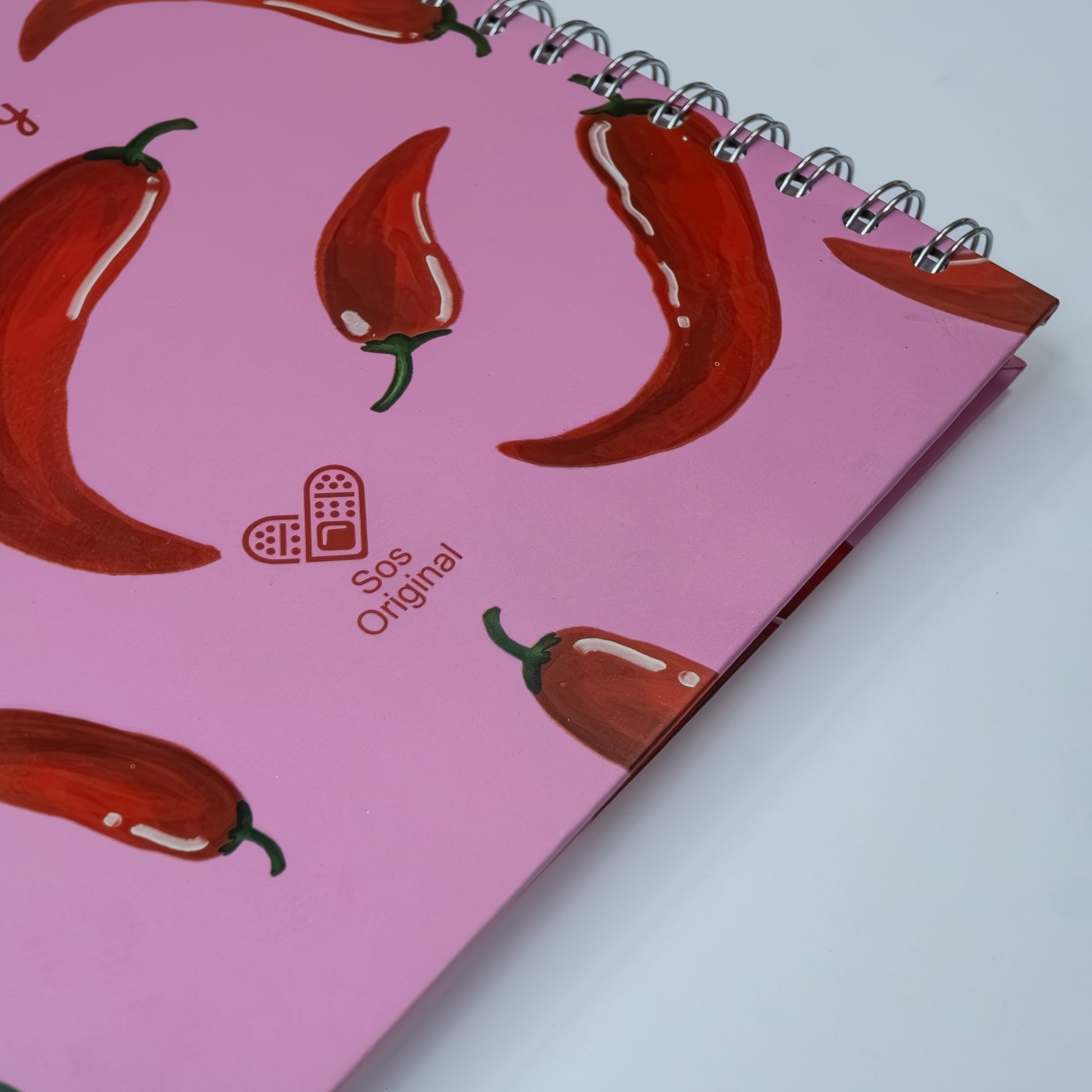 Cuaderno Chiles SOS Original 2026 - Interior papel bond 75g
