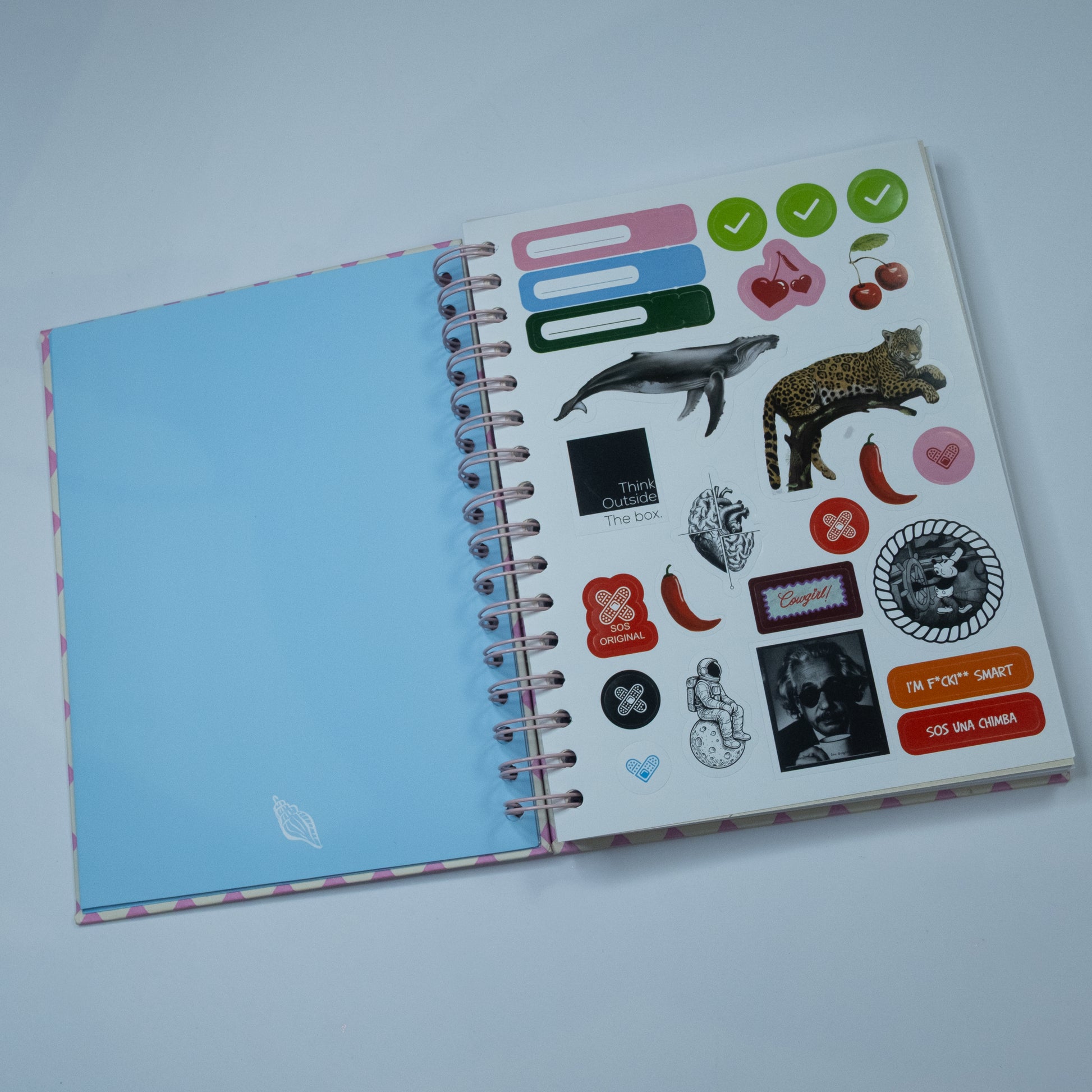 Cuaderno Tortuga Carey SOS Original 2026 - Tamaño estándar 16x22 cm papel bond 75g