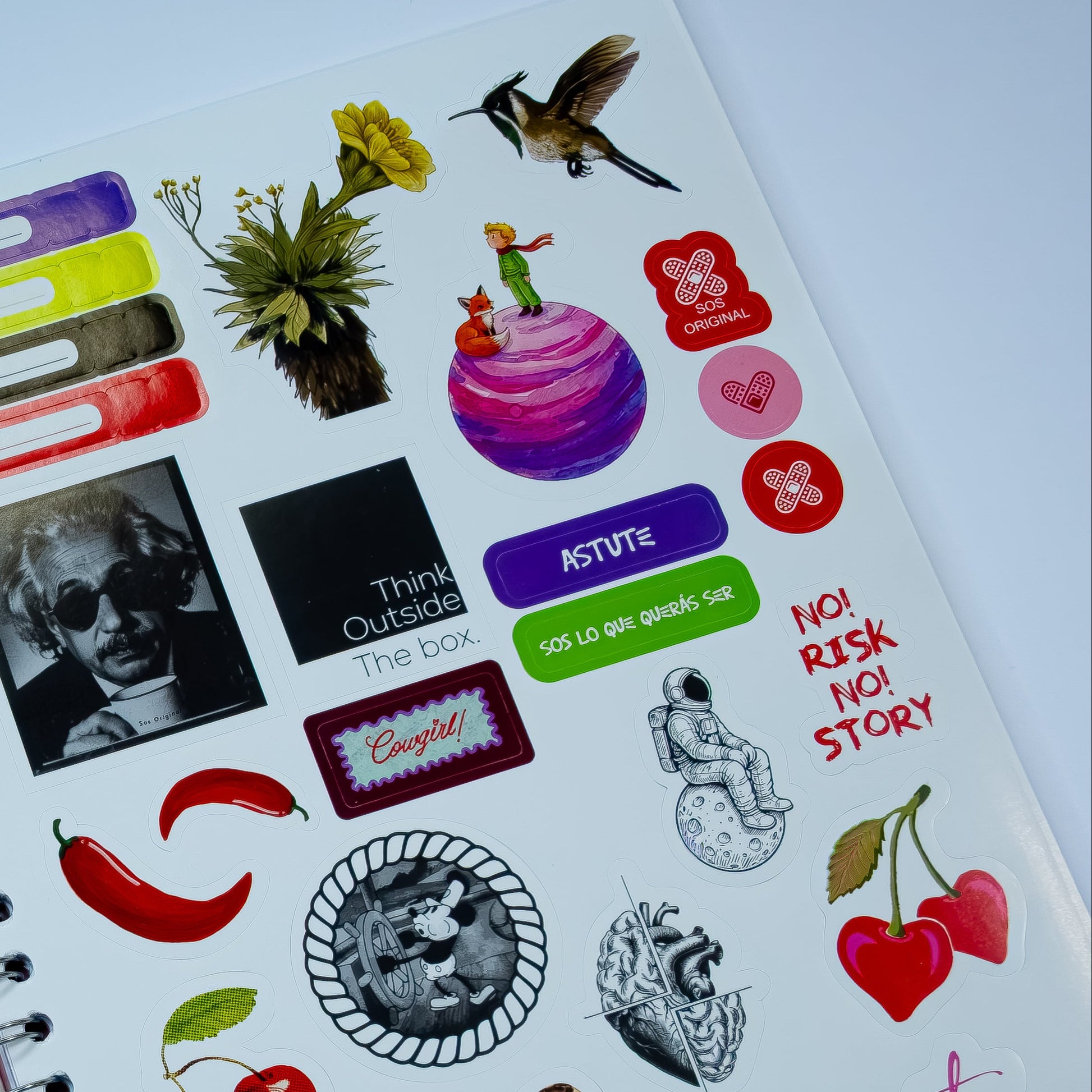Cuadernos SOS Original 2026 - Colección La Bella Vita tamaño pequeño argollados