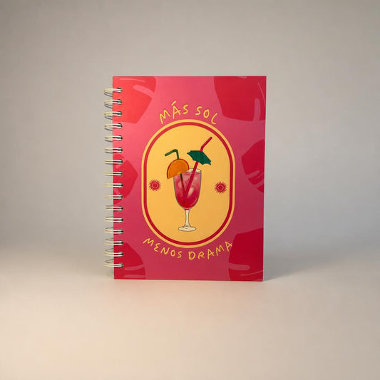 Cuaderno Más Sol Menos Drama