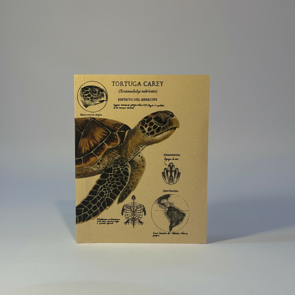 Libreta de bolsillo Tortuga Carey
