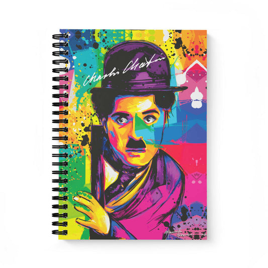 Cuaderno Charles Chaplin color