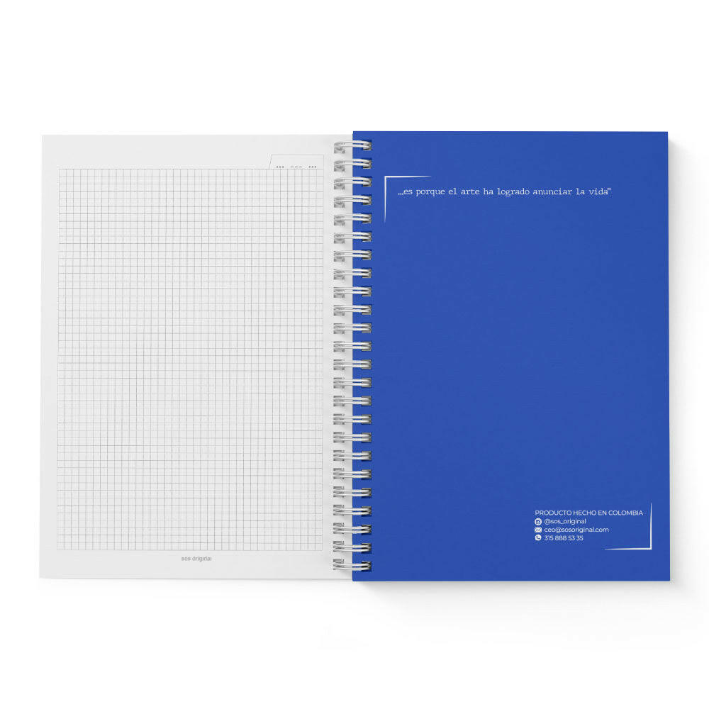 Cuaderno Charles Chaplin color