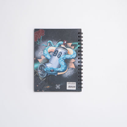 Cuaderno Mujer Graffiti