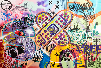 Street art sos original